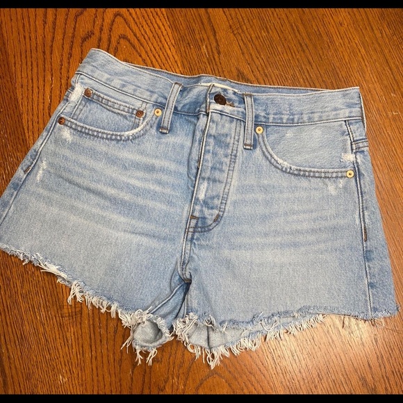 Madewell - denim shorts - Picture 1 of 2